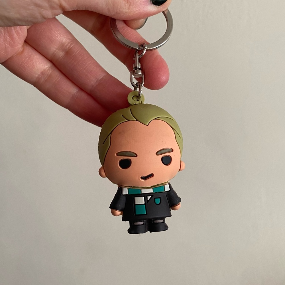 Harry Potter Slytherin Draco Malfoy Keyring